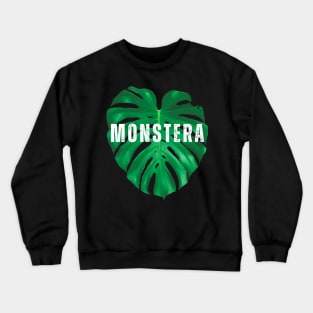 Monstera Plant Mama Plant Lovers Gift Ideas Crewneck Sweatshirt